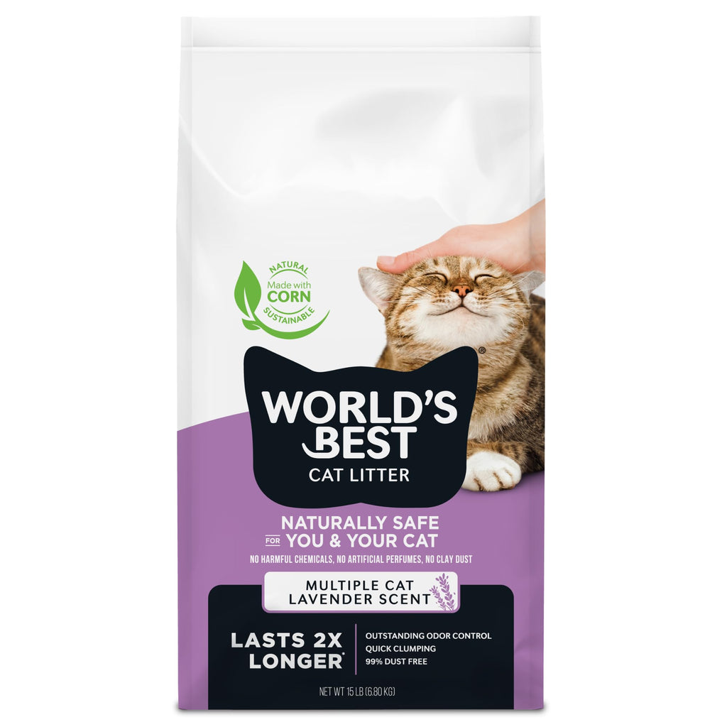 Lavender Cat Litter 15 lb Bag Q331