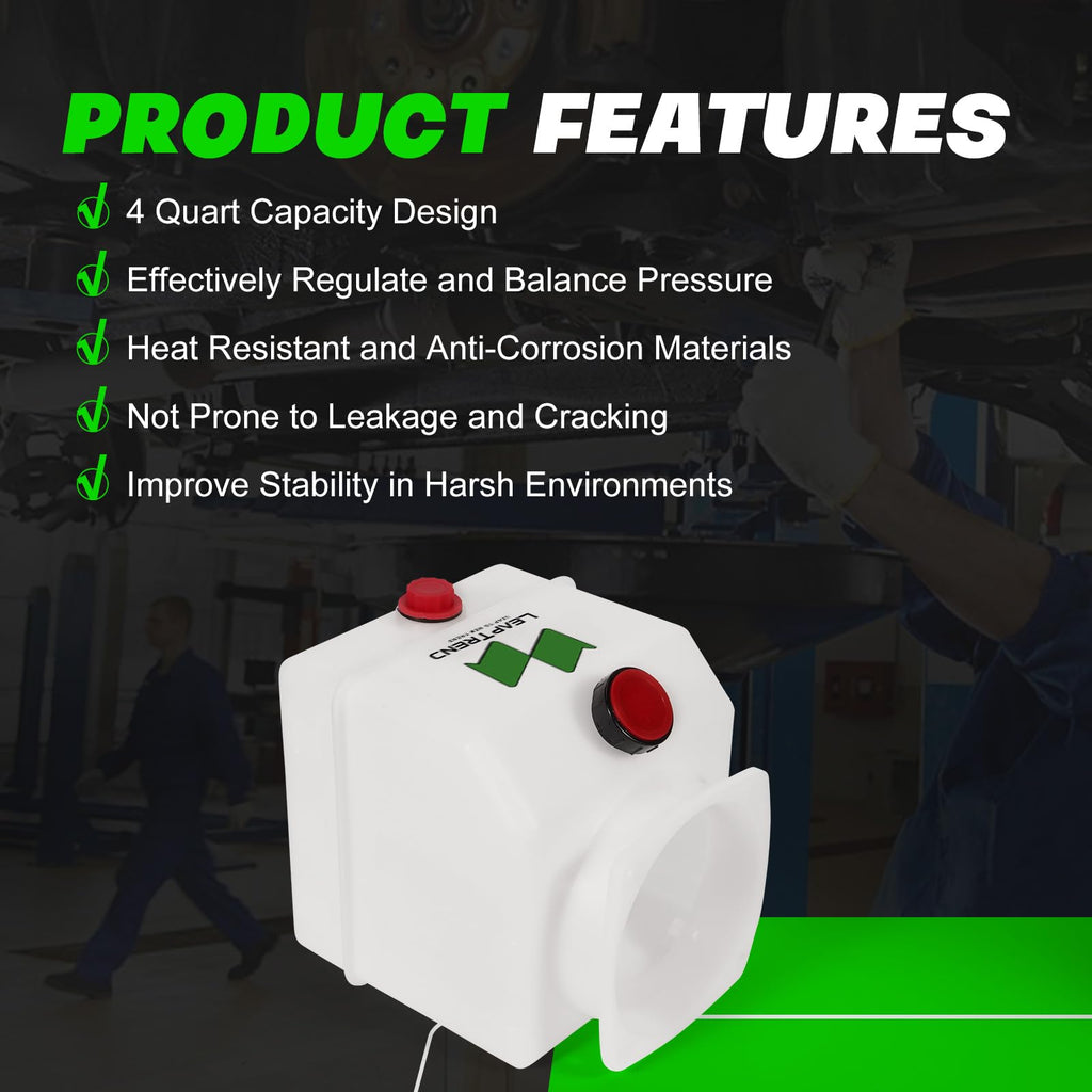 4 Quart Poly Fluid Reservoir Tank W73570