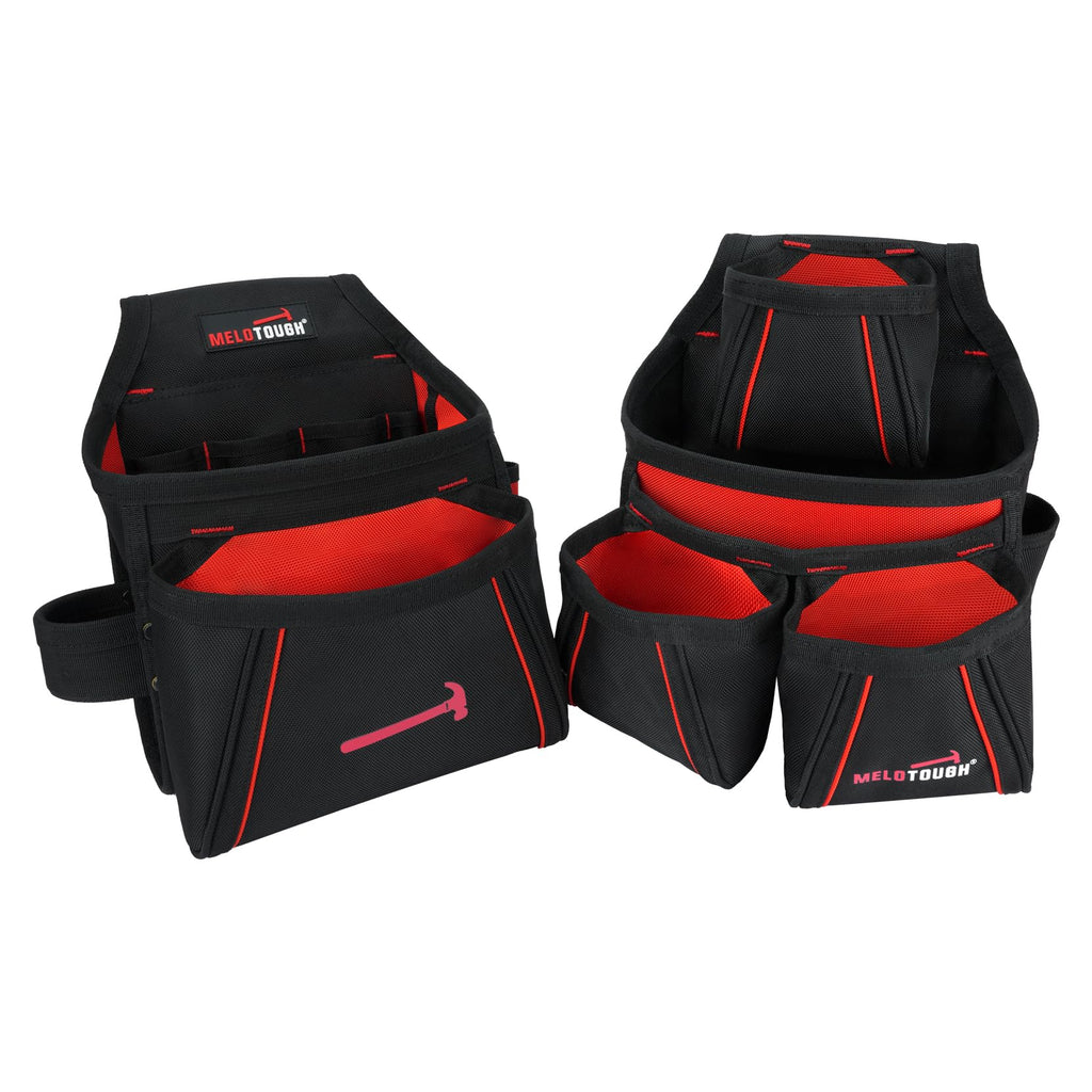 Tool Belt with Suspenders Heavy Duty Carpenter Apron Y846955