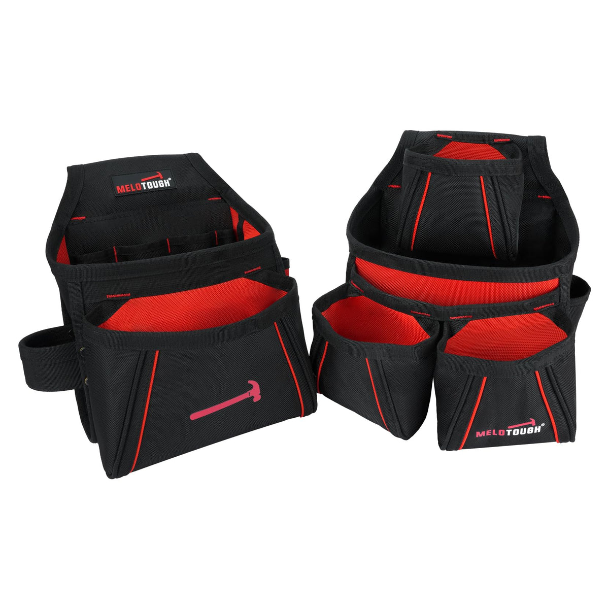 Tool Belt with Suspenders Heavy Duty Carpenter Apron Y846955
