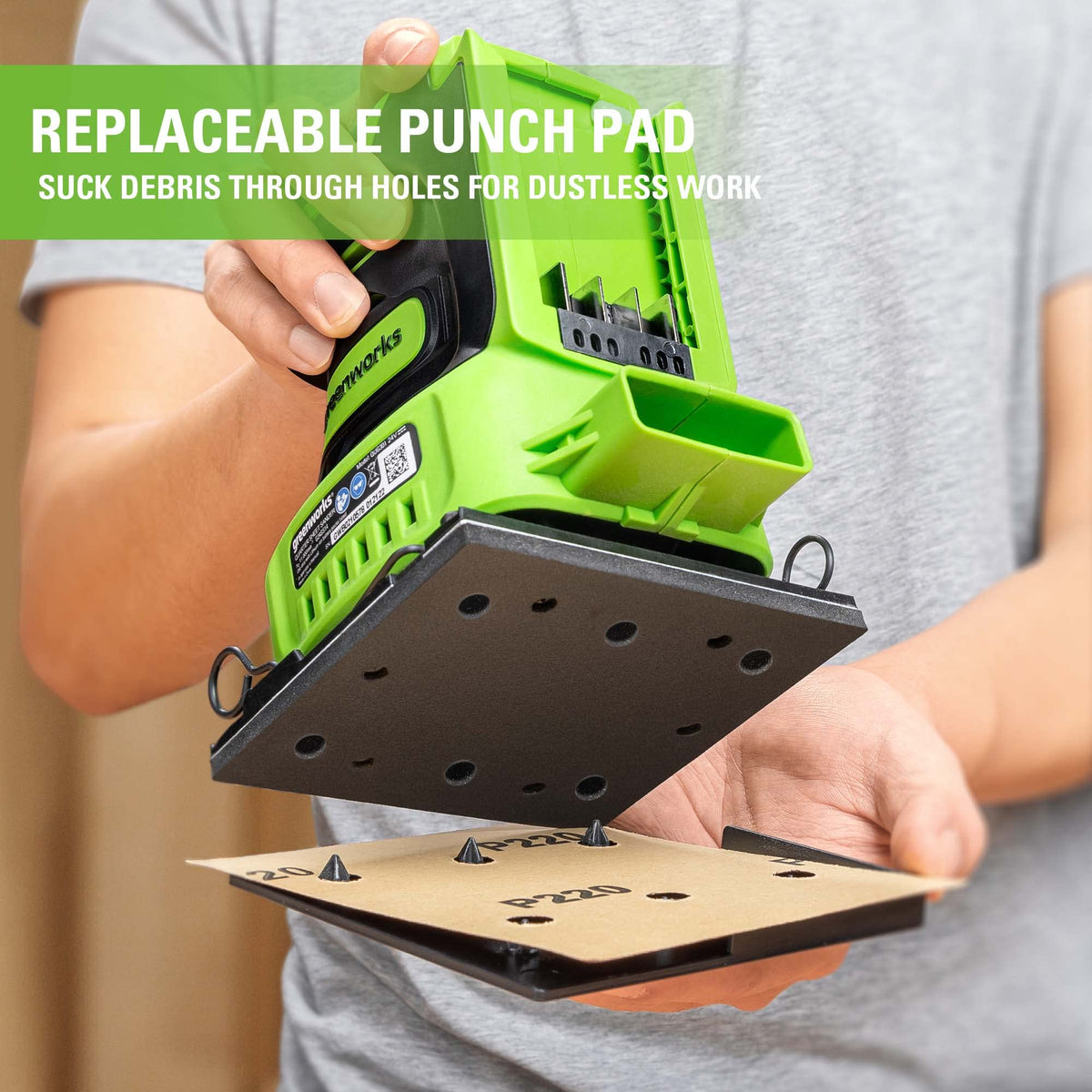Cordless Quarter Sheet Sander C94728
