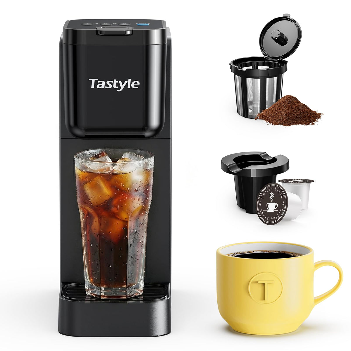 Single Serve Coffee Maker with Bold Brew X122848