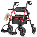 2 in 1 Rollator Wheelchairs Combo with Seat G1652
