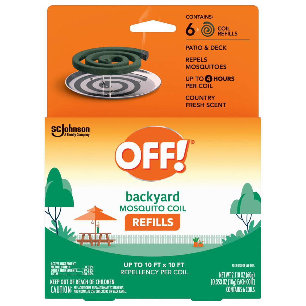 Mosquito Coil Refills 6 Count (Pack of 6) H39673