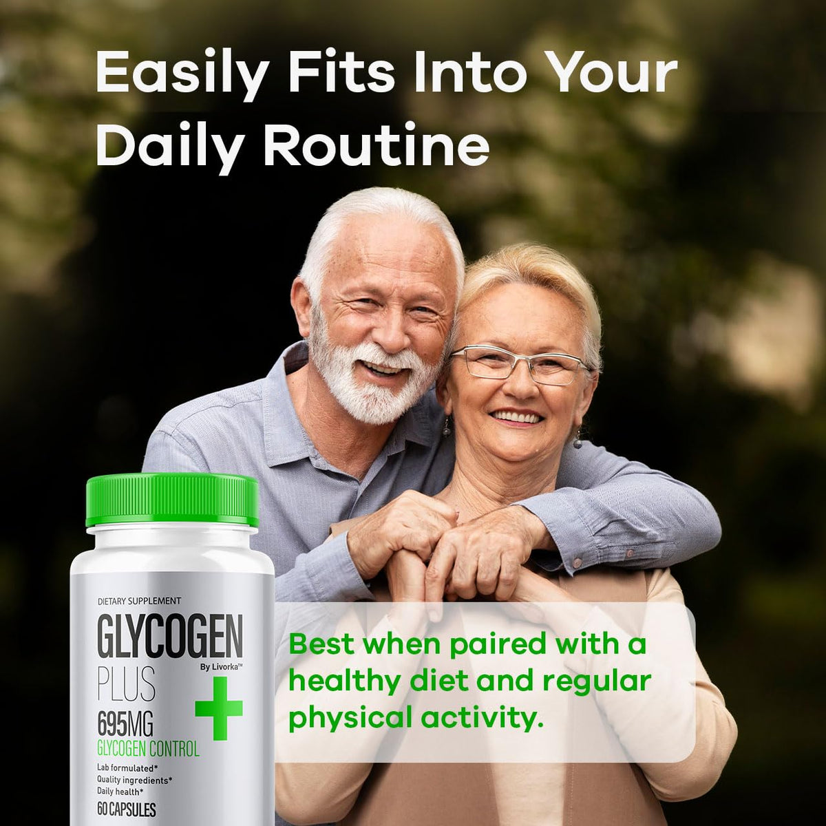 All Natural Glycogen Support Capsules, 180 Capsules T12877