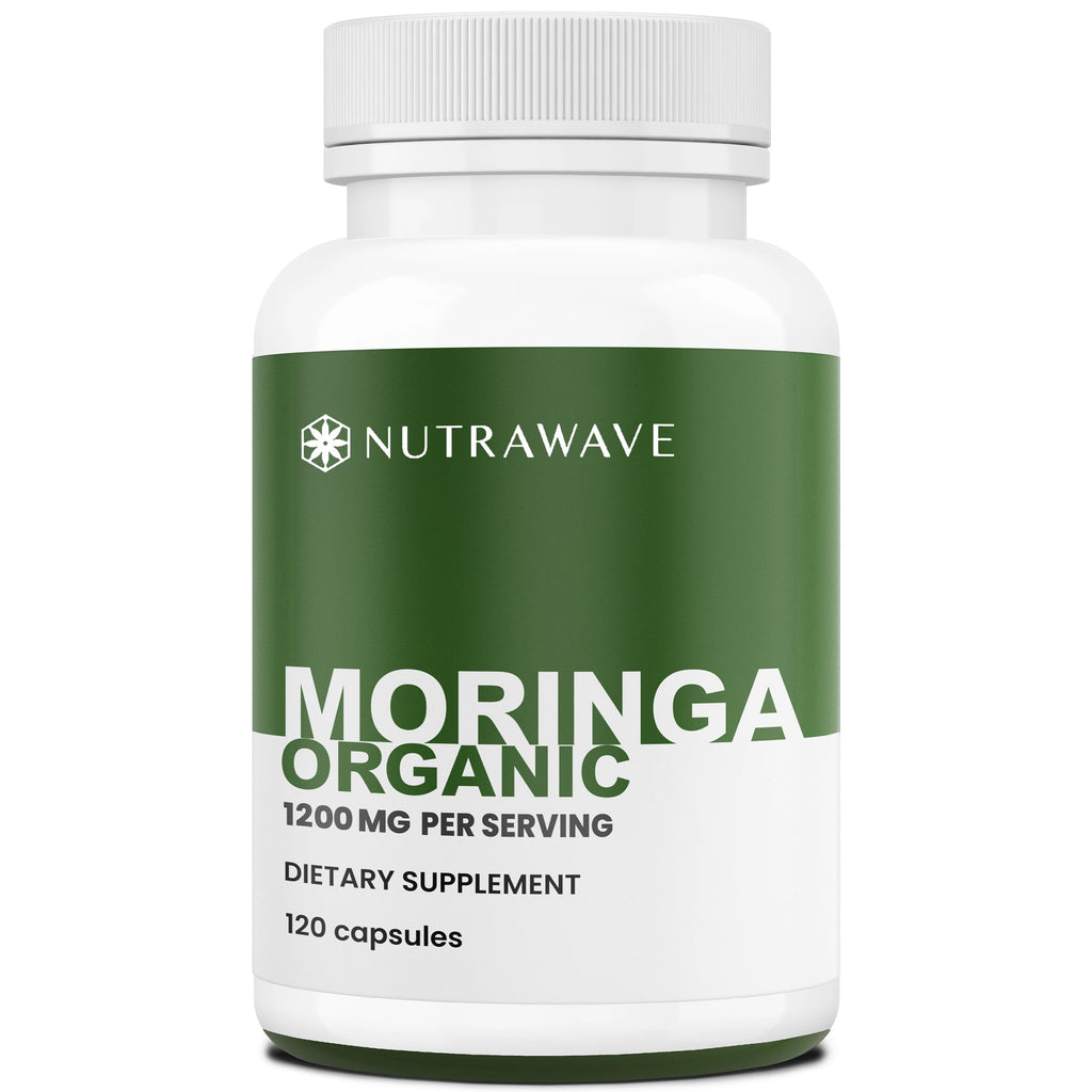 Organic Moringa Capsules 1200mg 120 Capsules E44477