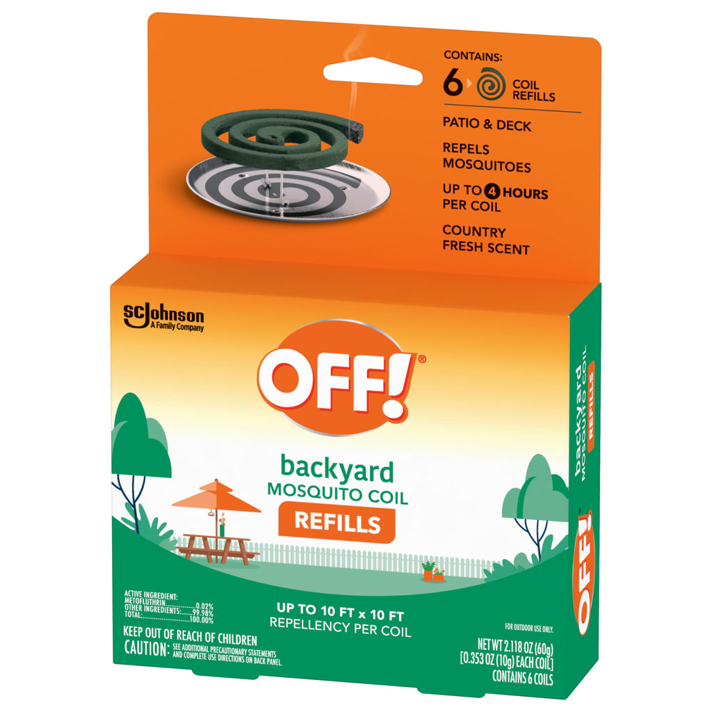 Mosquito Coil Refills 6 Count (Pack of 6) H39673