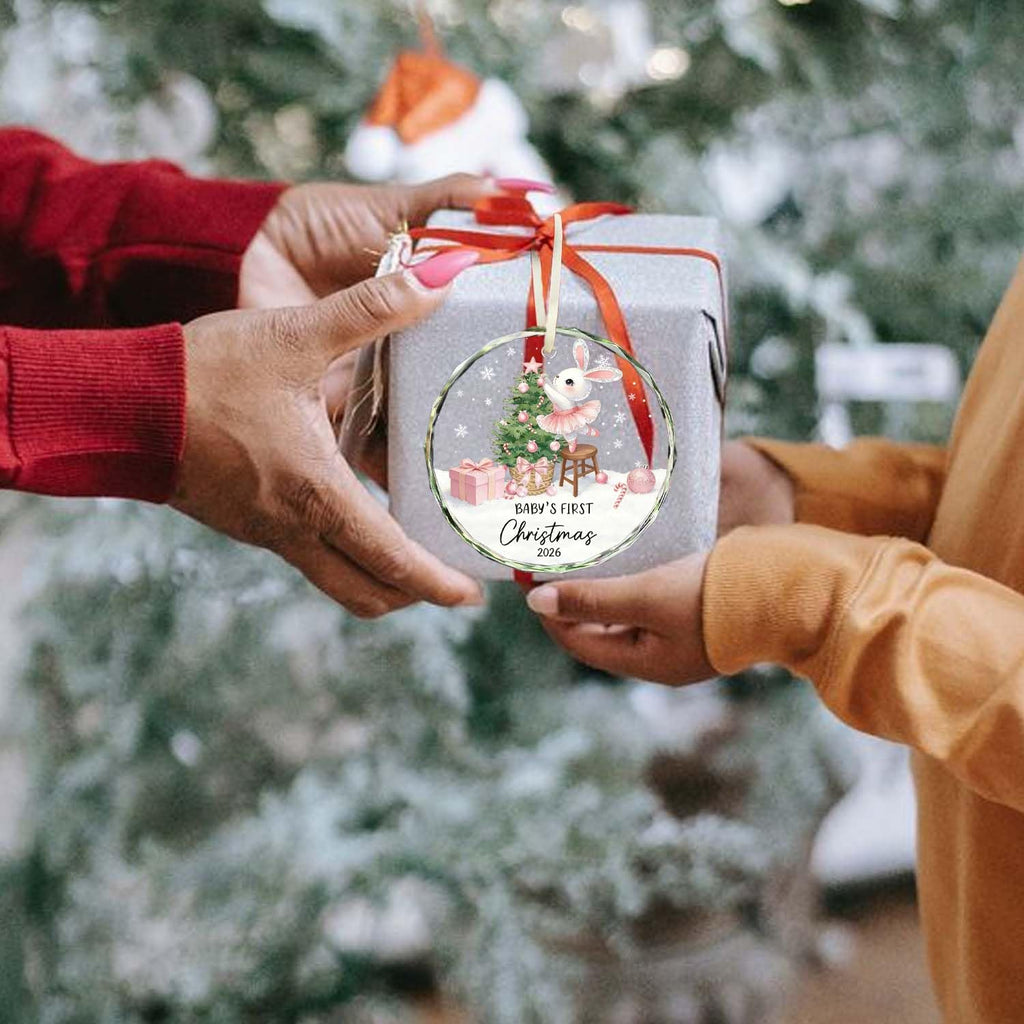 Baby Girl First Christmas Ornament X504550