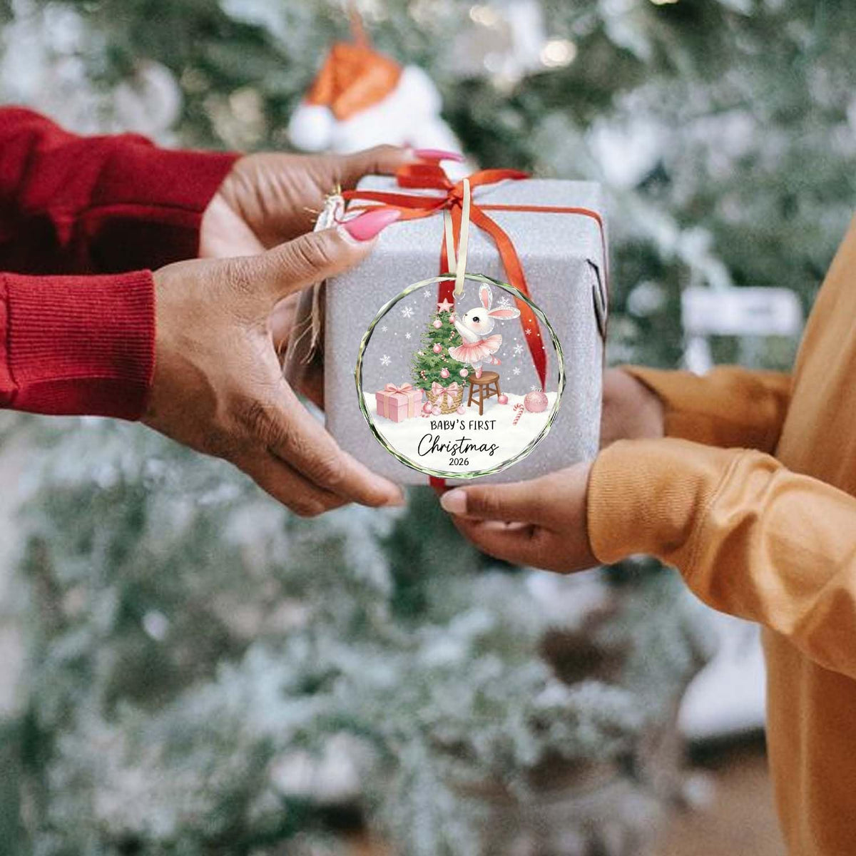Baby Girl First Christmas Ornament X504550