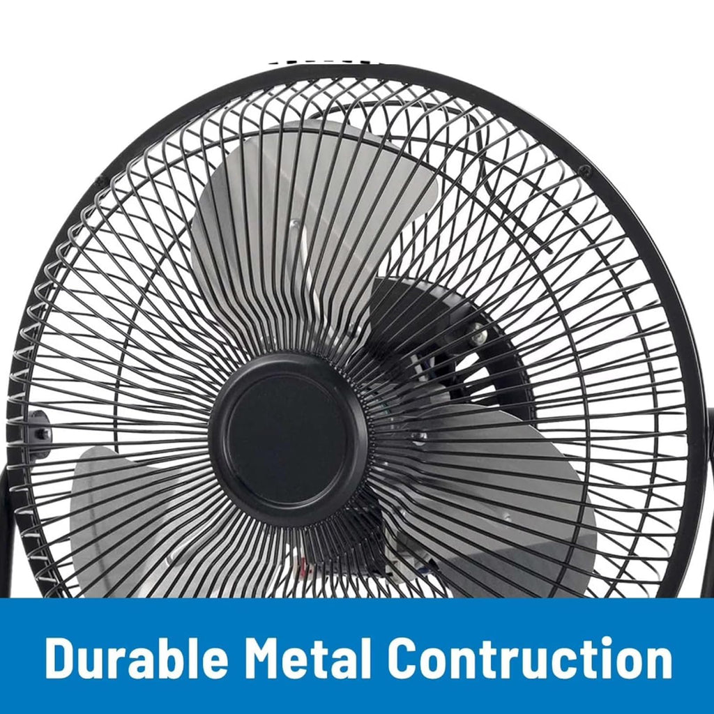 9 inch 3-Speed Portable Metal Fan J43900