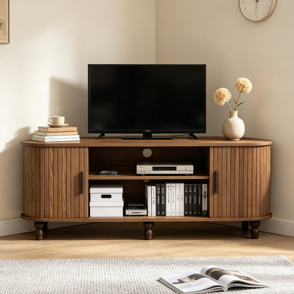 45" Corner TV Stand with Storage O142443