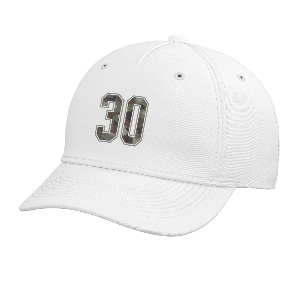 Camouflage Number 30 Adjustable Baseball Hat Z867