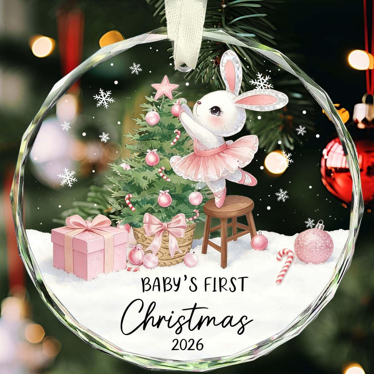 Baby Girl First Christmas Ornament X504550