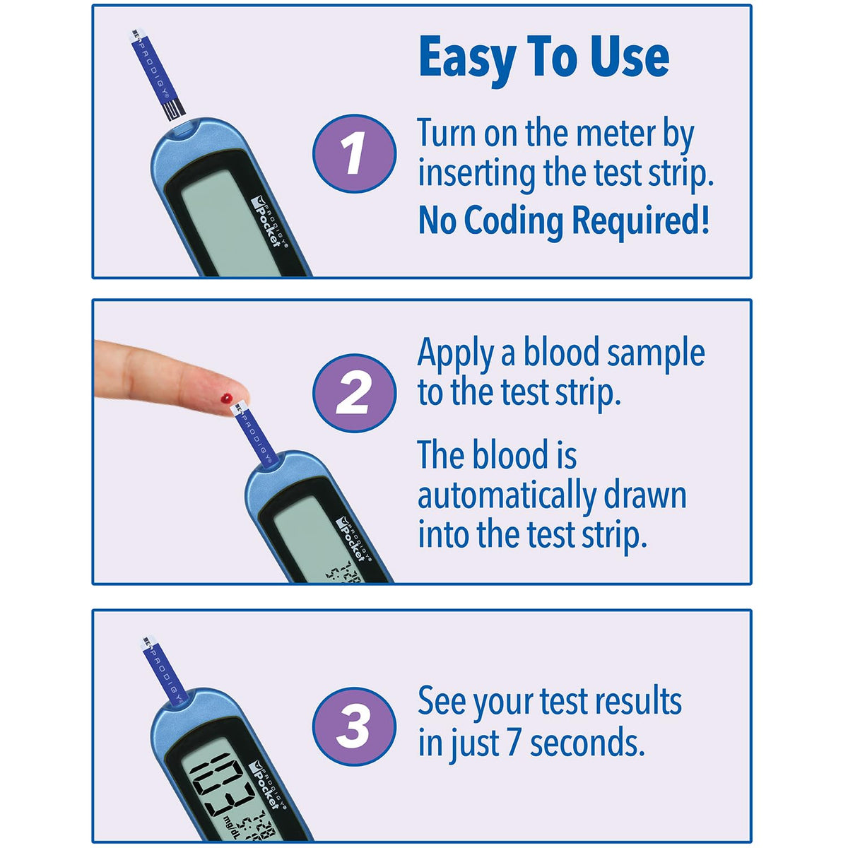 Pocket Blood Glucose Monitoring System Q520500