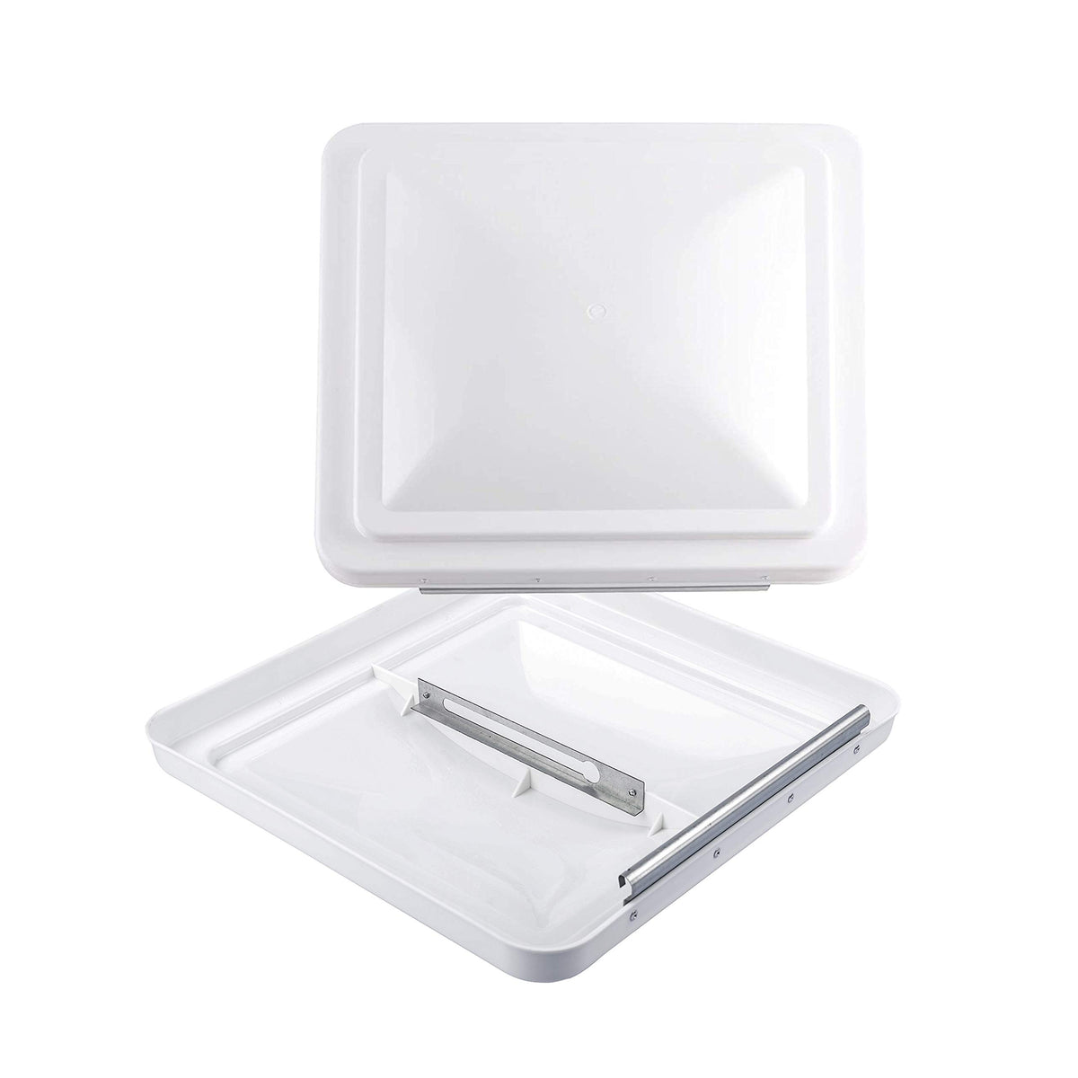 2 Pack 14 Inch White RV Roof Vent Cover A208471