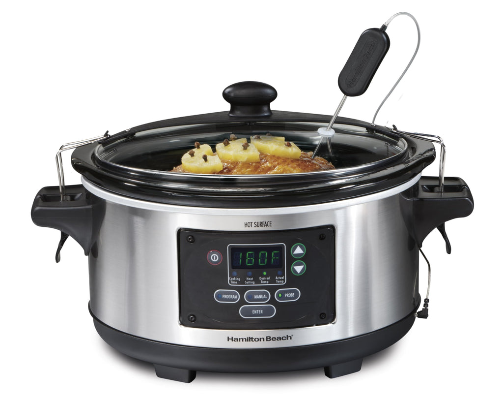 Portable 6 Quart Programmable Slow Cooker S33266