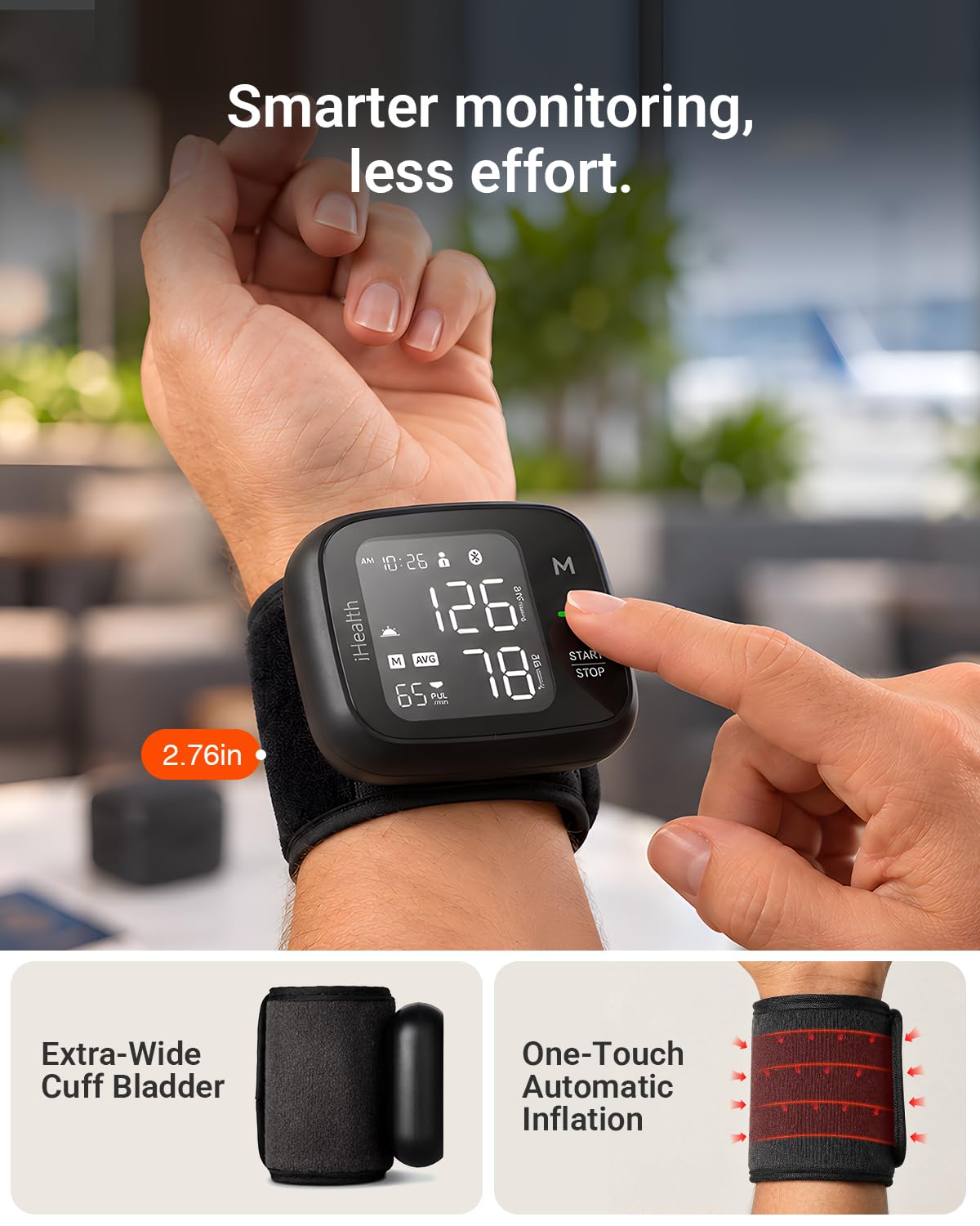 Wrist Blood Pressure Monitor B564