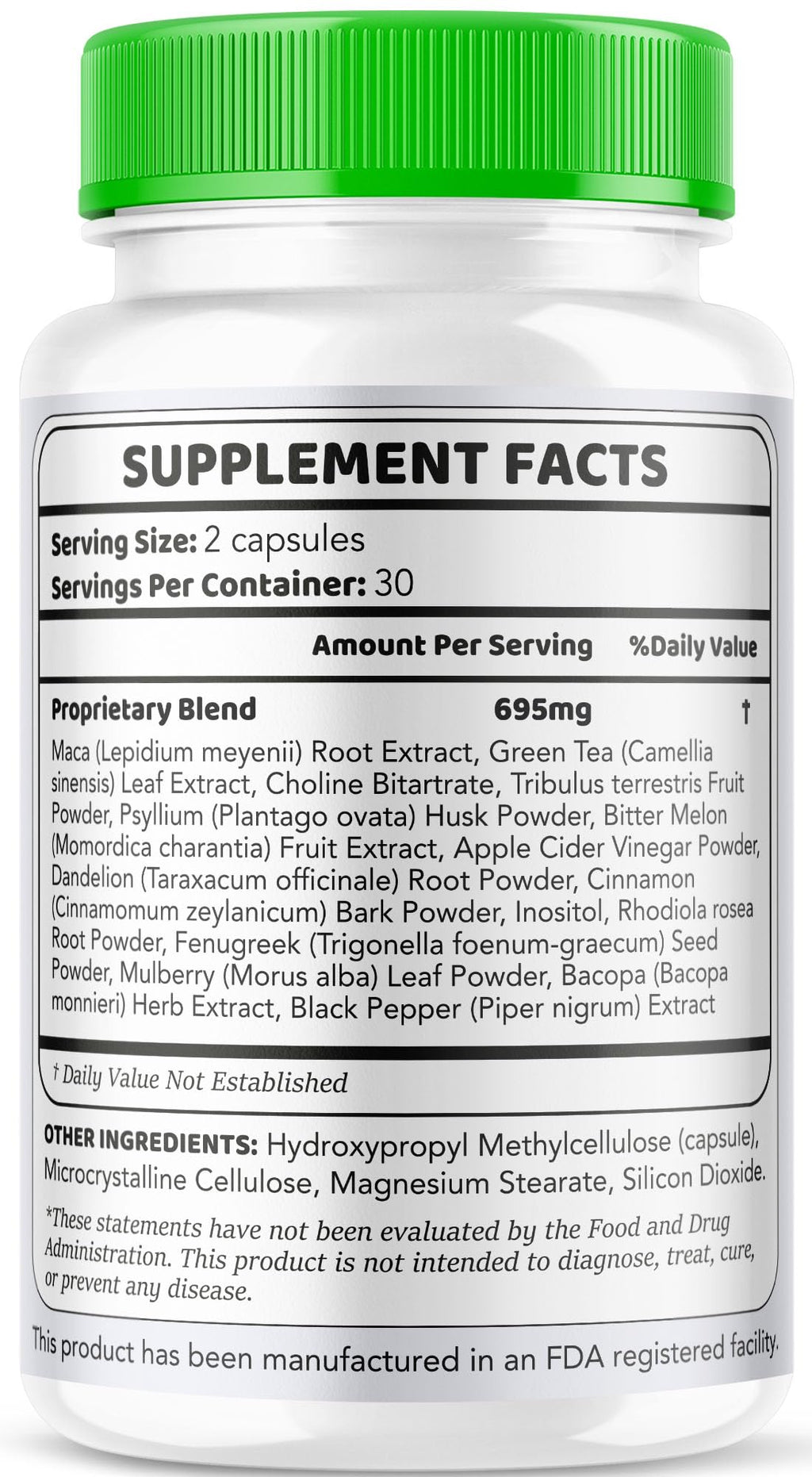 All Natural Glycogen Support Capsules, 180 Capsules T12877