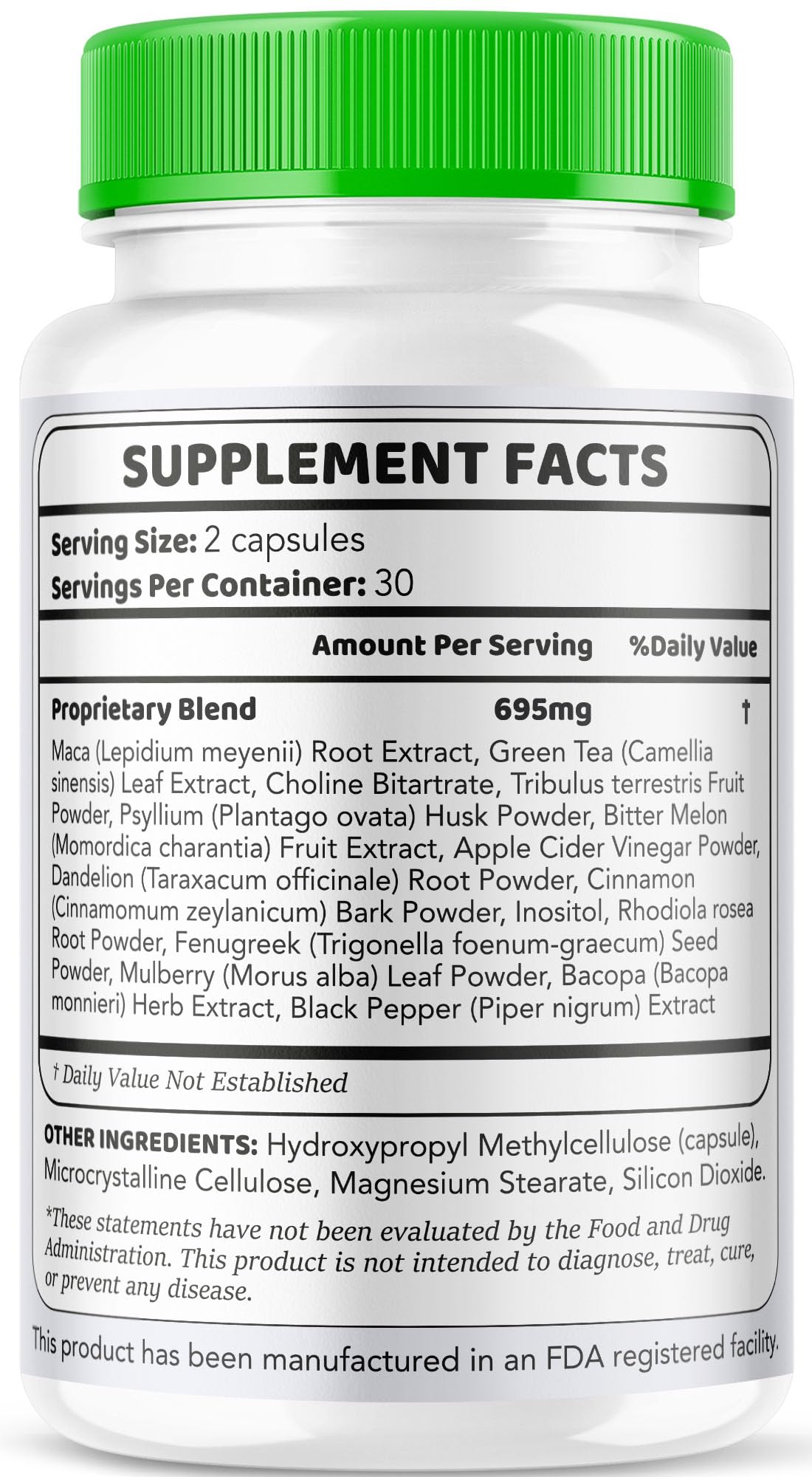 All Natural Glycogen Support Capsules, 180 Capsules T12877