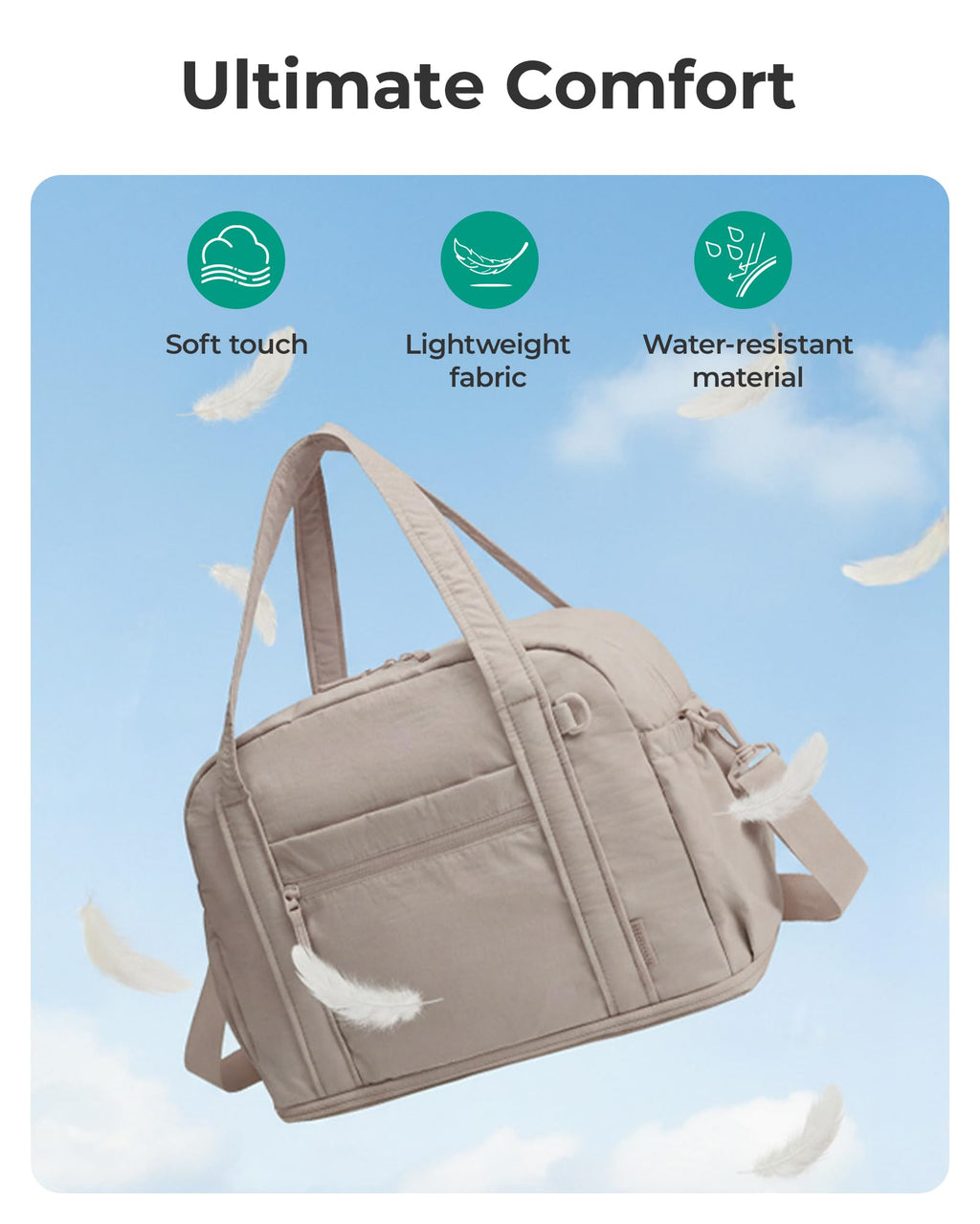 Expandable Travel Duffel Bag Set T623