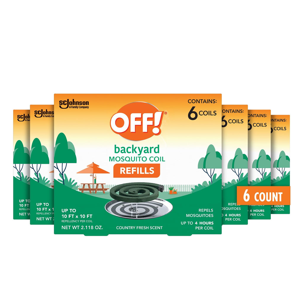 Mosquito Coil Refills 6 Count (Pack of 6) H39673