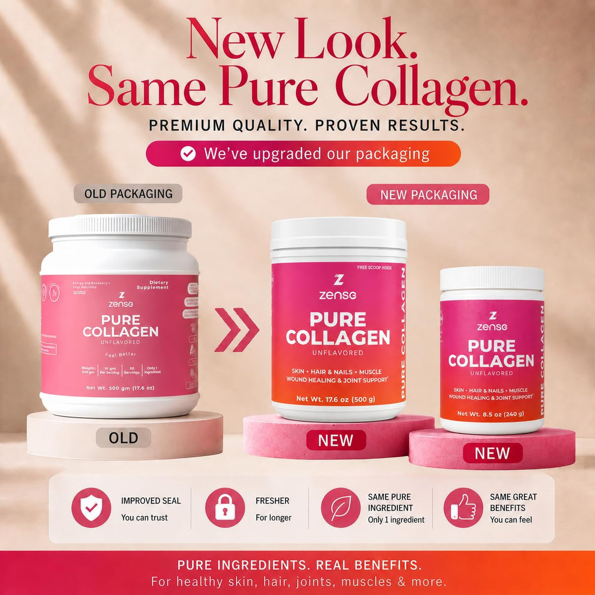 Hydrolyzed Collagen Powder 500 g P512209
