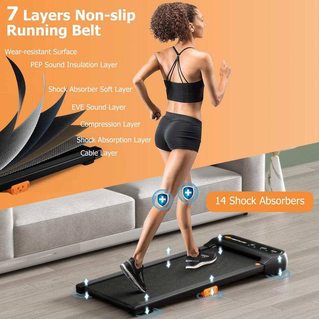 Under Desk Treadmill with 265 lbs Capacity I9778