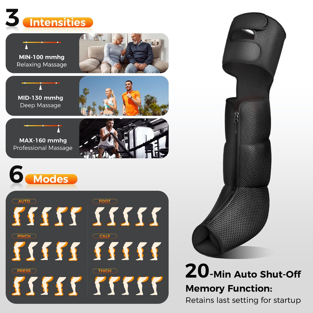 Leg Compression Massager with Heat J746423