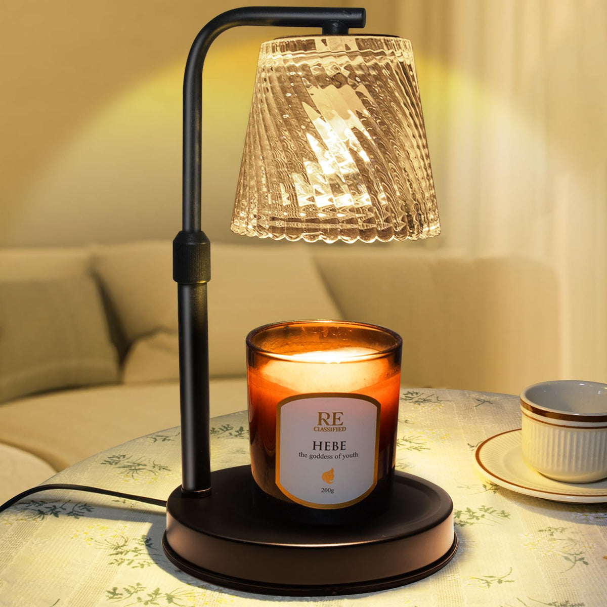 Candle Warmer Lamp with Timer Dimmable V3555