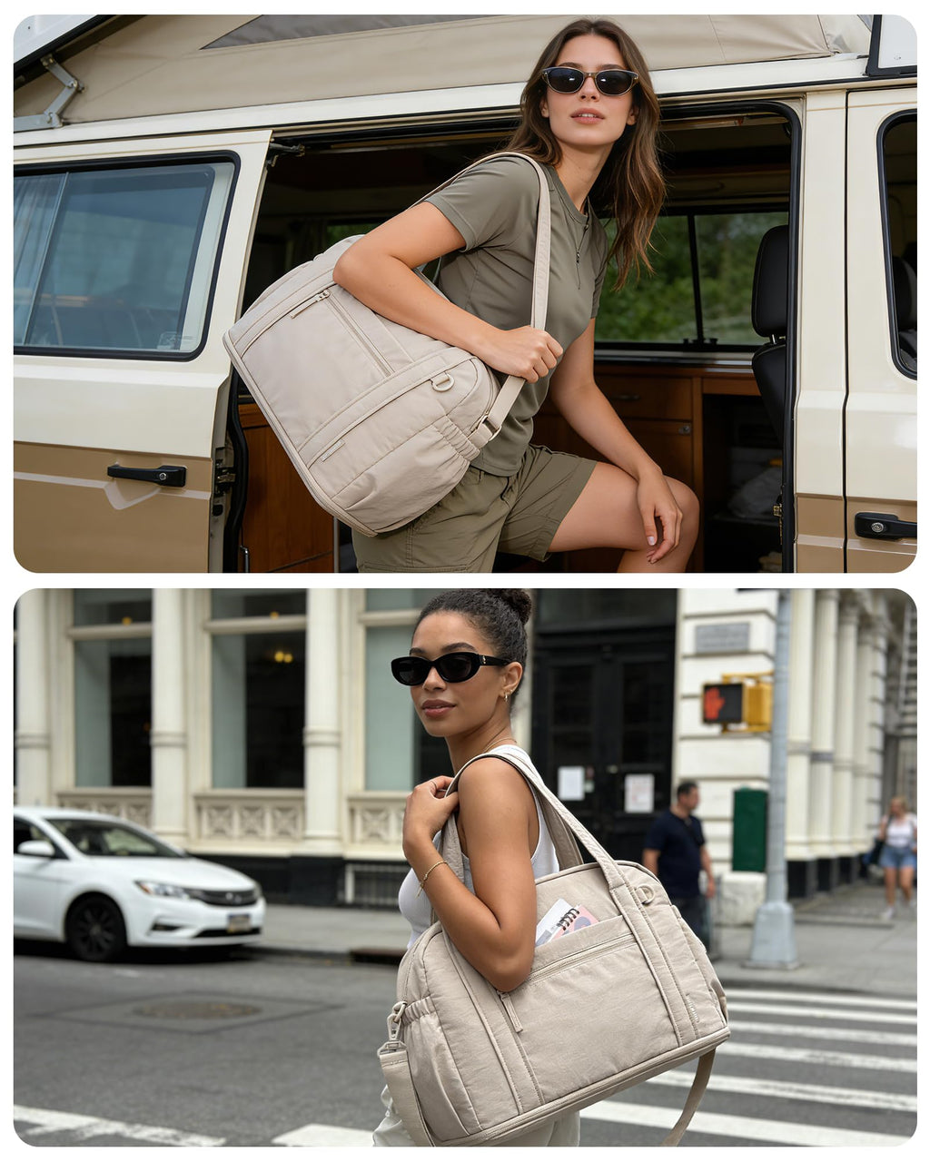 Expandable Travel Duffel Bag Set T623