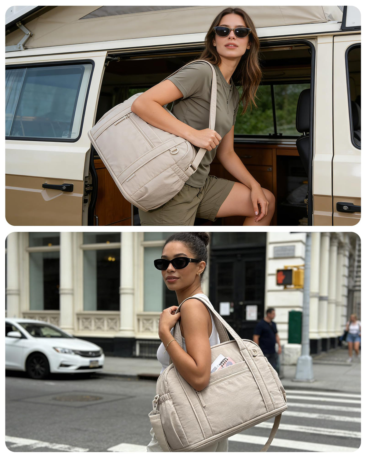 Expandable Travel Duffel Bag Set T623