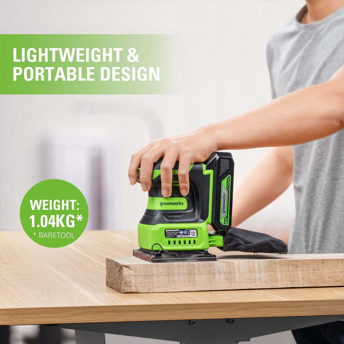 Cordless Quarter Sheet Sander C94728