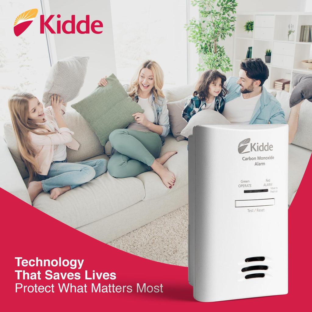 Plug-in Carbon Monoxide Detector with AA Battery Backup K151640