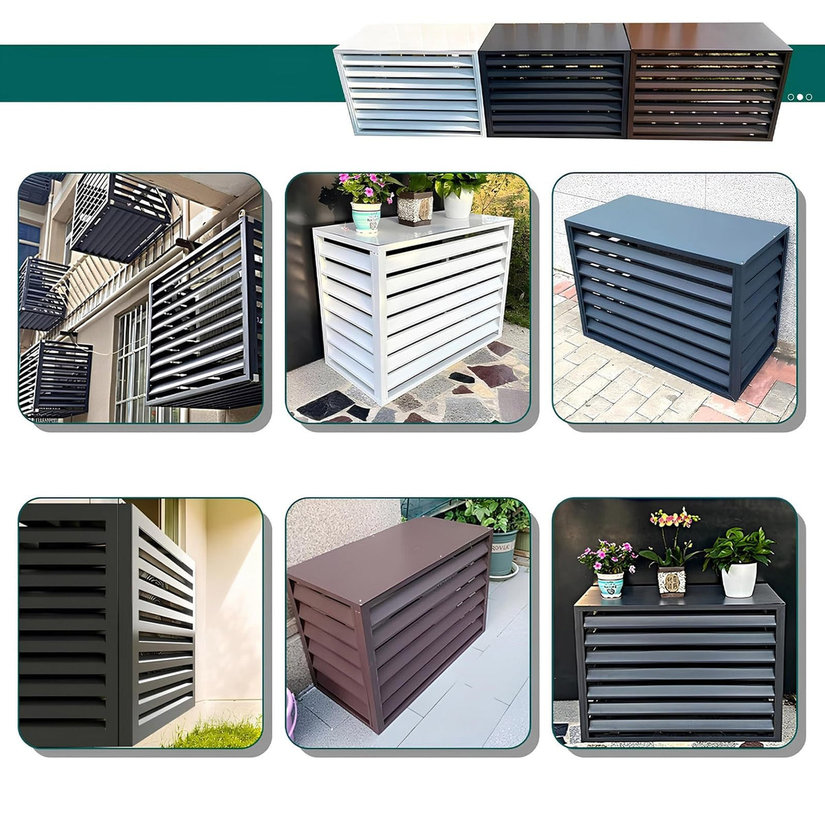 Aluminum Mini-Split Condenser Cover W46925