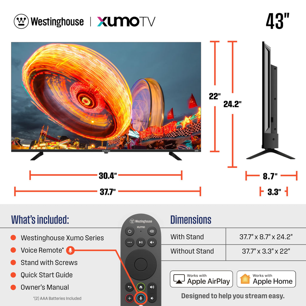 43-inch 4K UHD Smart LED TV Z94427