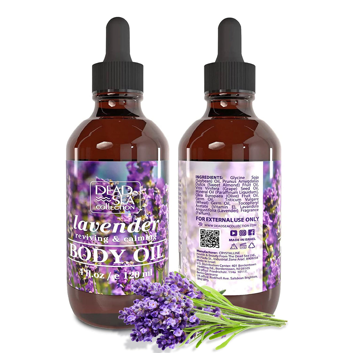 Lavender Body Oil 4 fl.oz O79022