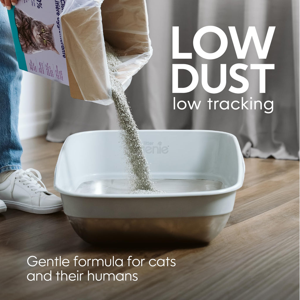 Light Clumping Cat Litter 18.5 lb Unscented Low Dust P595