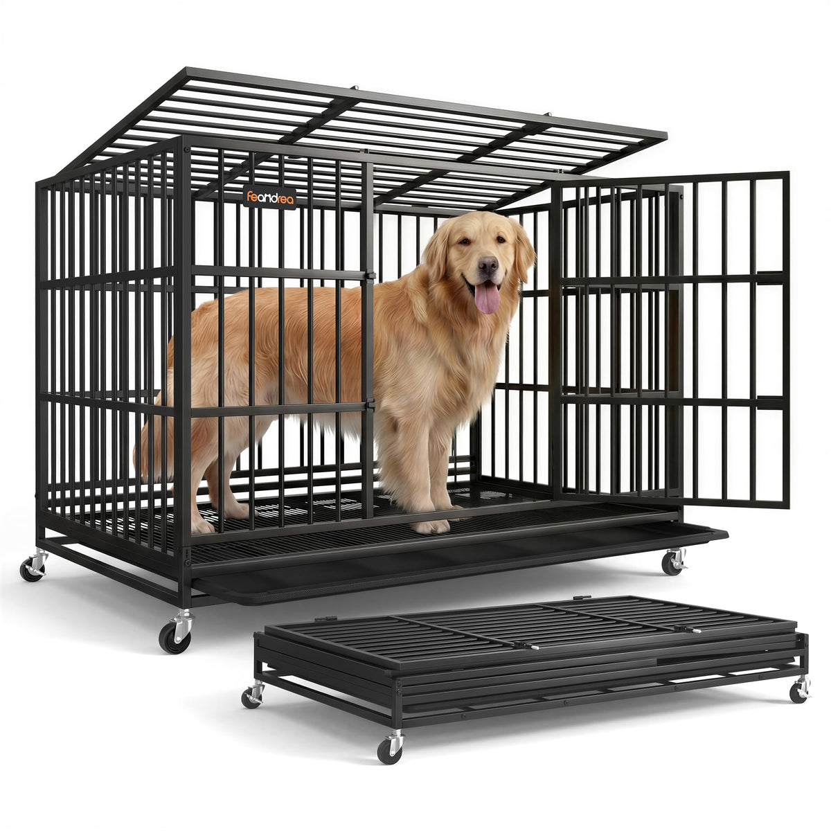 Foldable Dog Crate V35494