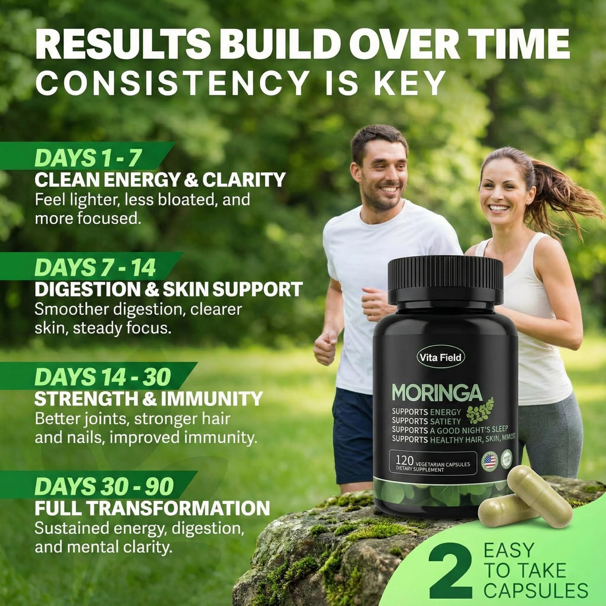 Moringa Capsules 1000mg F55985