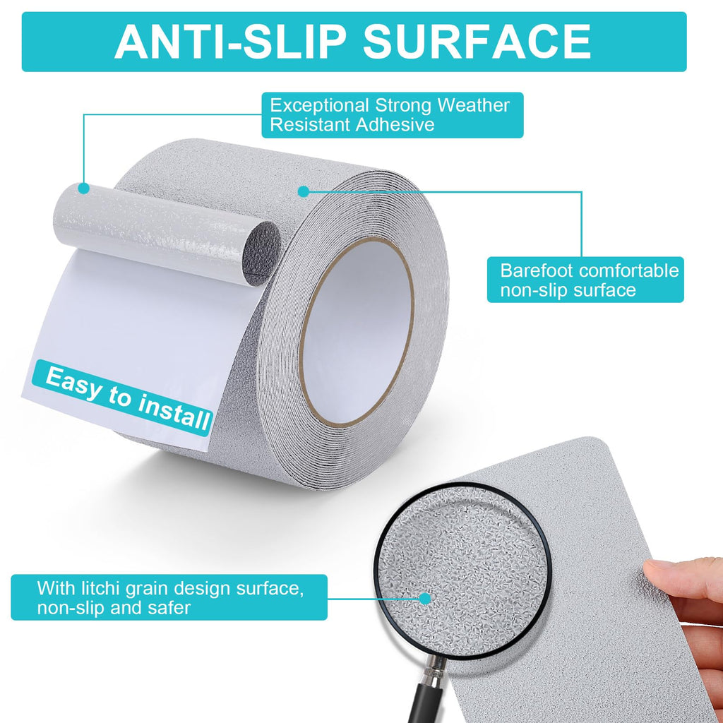 Anti Slip Waterproof Self Adhesive Rubber Tape K9093