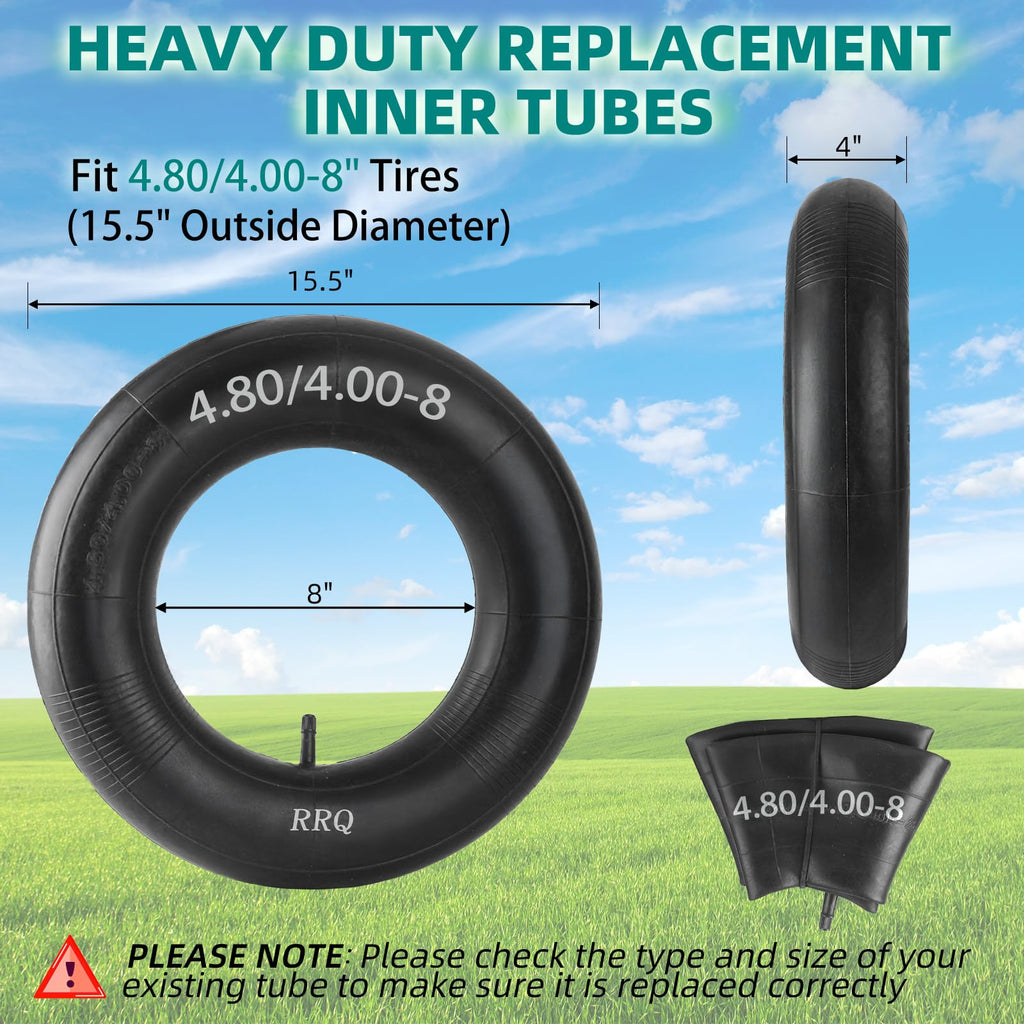 4.80/4.00-8 Tire Inner Tube 2 Pack F24278