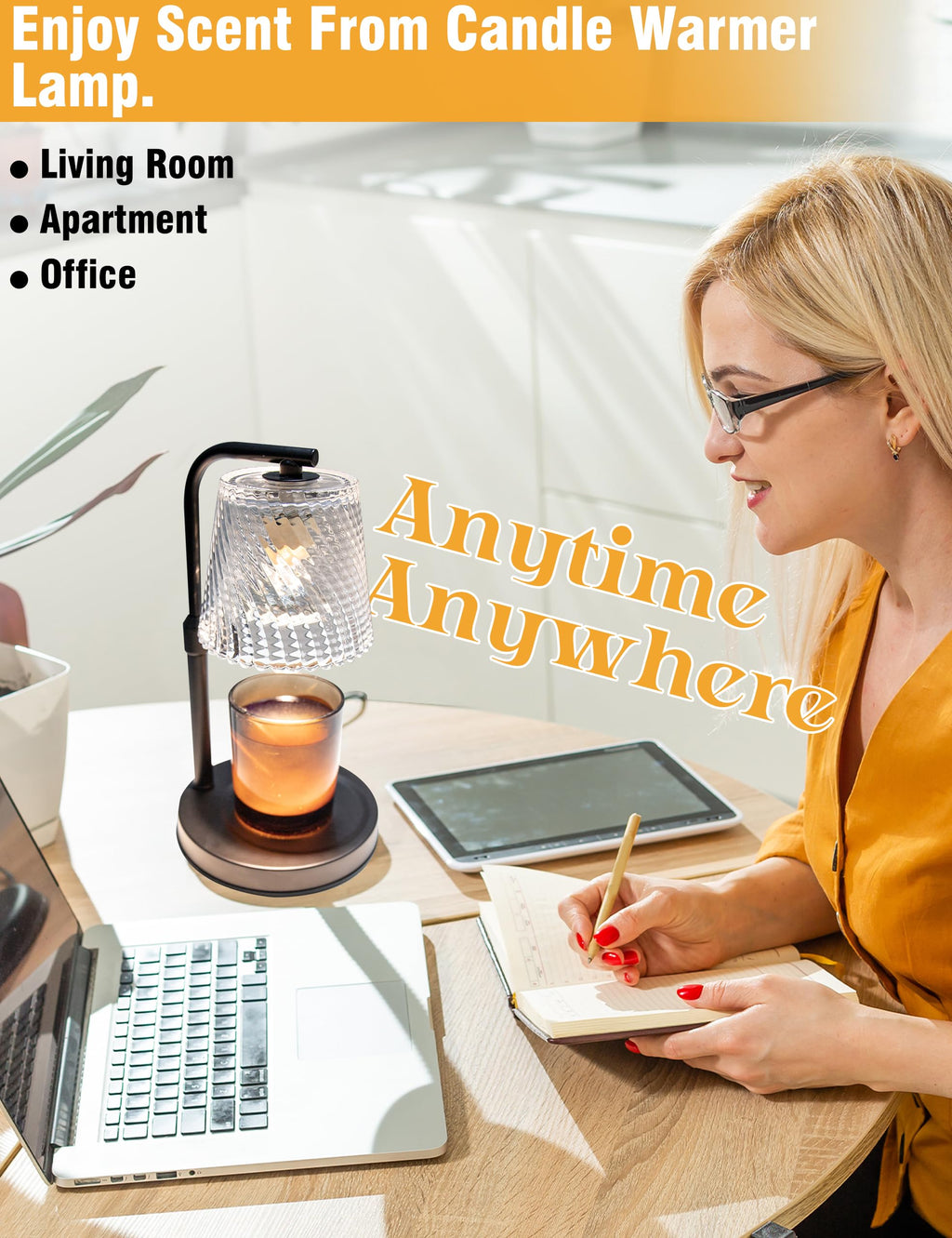 Candle Warmer Lamp with Timer Dimmable V3555