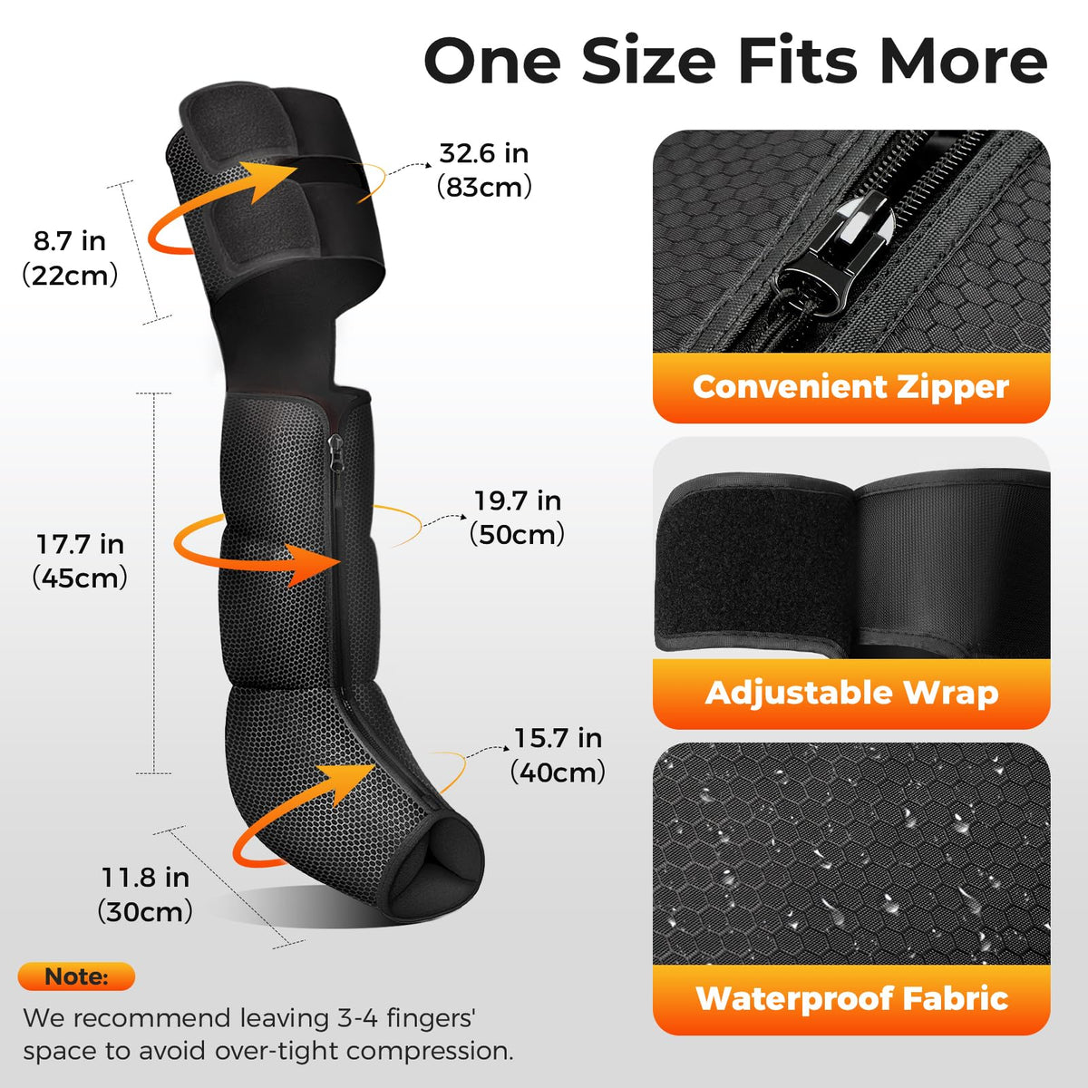 Leg Compression Massager with Heat J746423