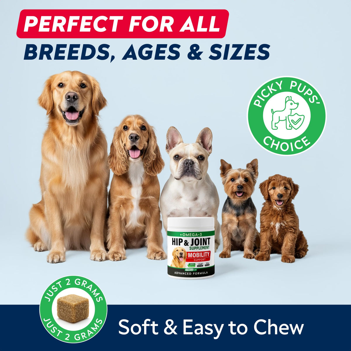 Hip Joint Supplement for Dogs P86564