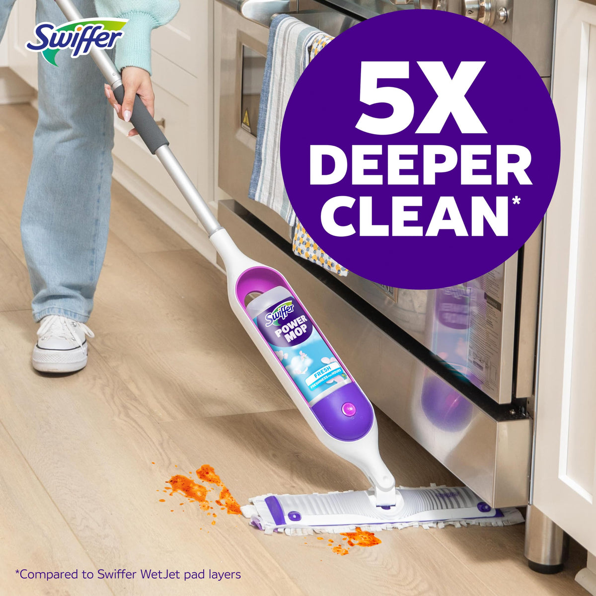 Multi-Surface Mopping Pad Refills, 11 Count D7666