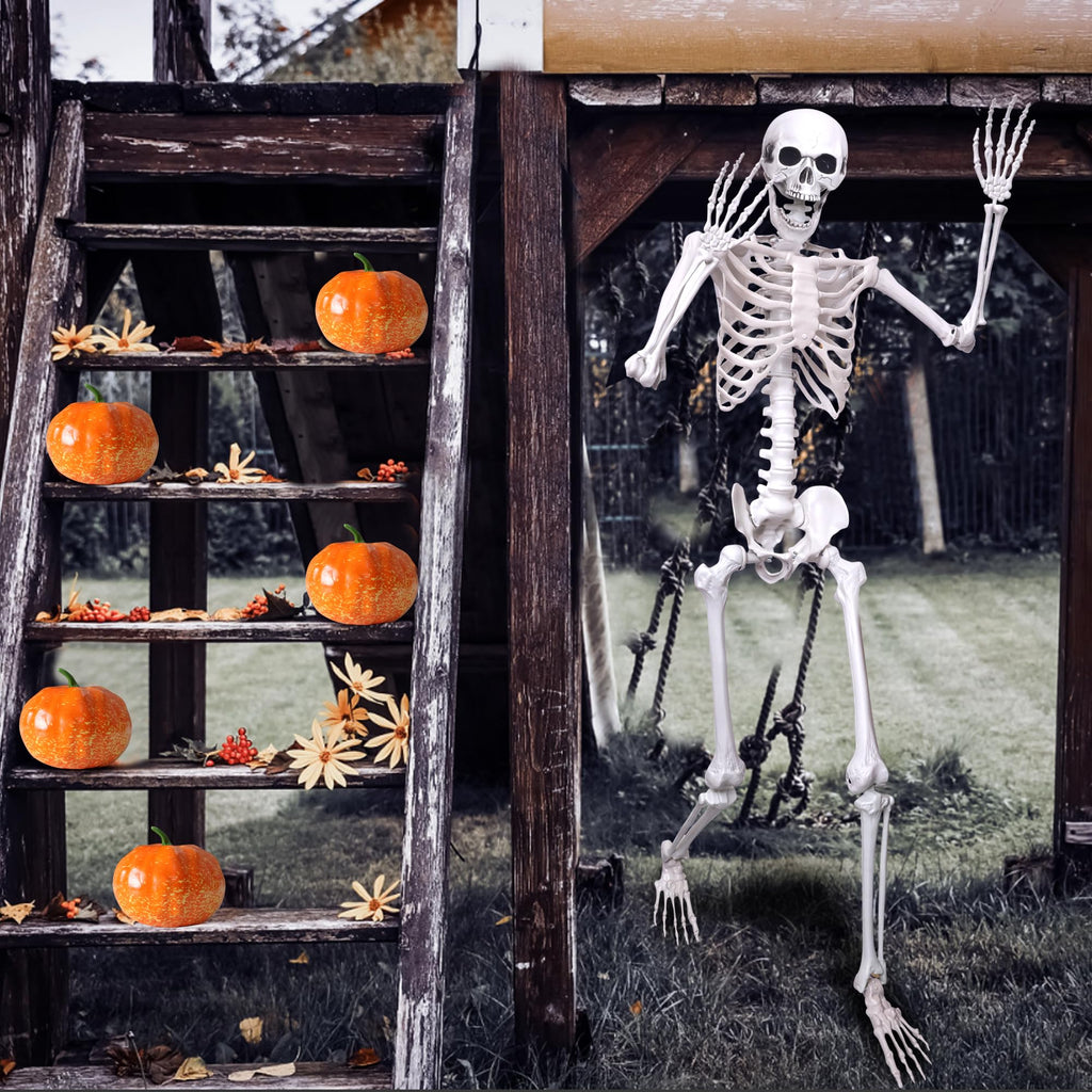 5.4ft Posable Full Body Skeleton E938331