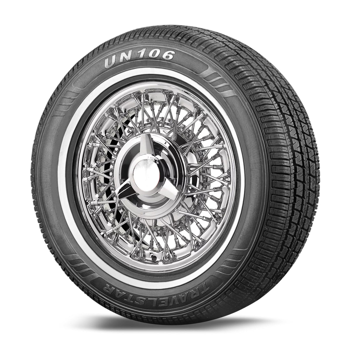 Set of 4 White Wall Radial Tire W415383