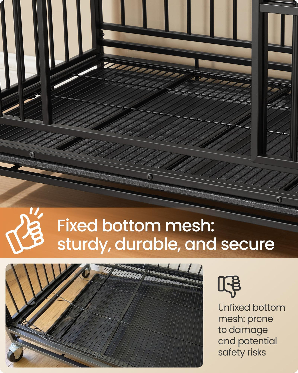 Foldable Dog Crate V35494