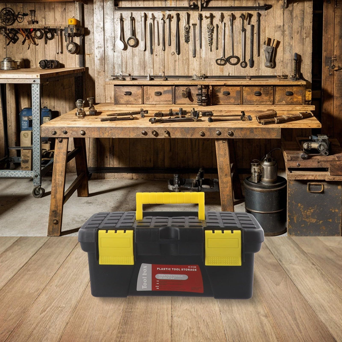 10 Inch Plastic Tool Box G8712