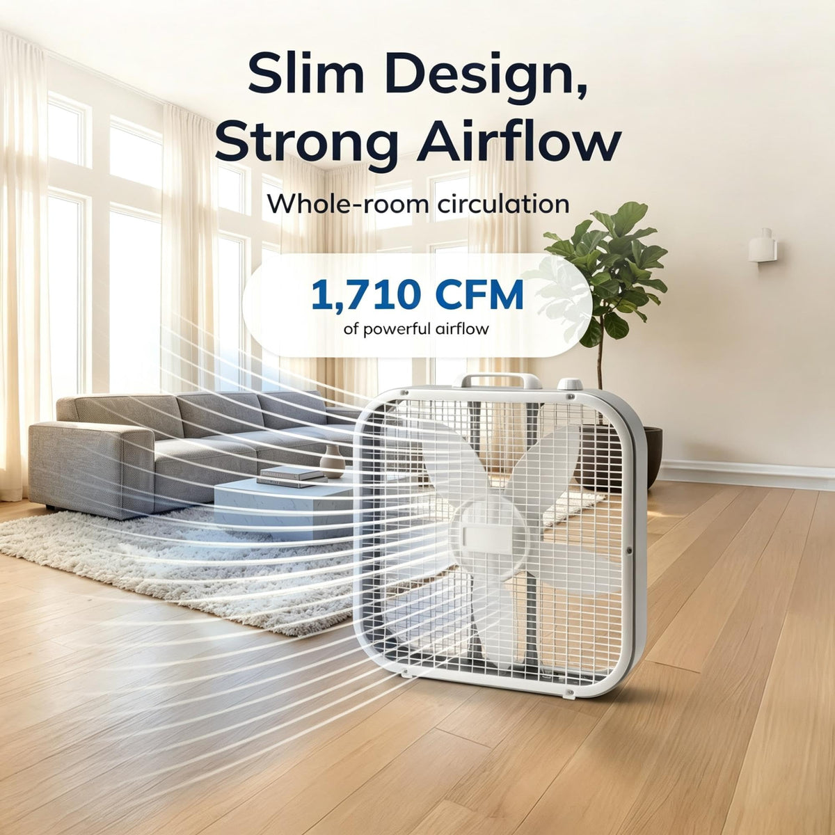 20" 3-Speed Weather-Resistant Box Fan L61775